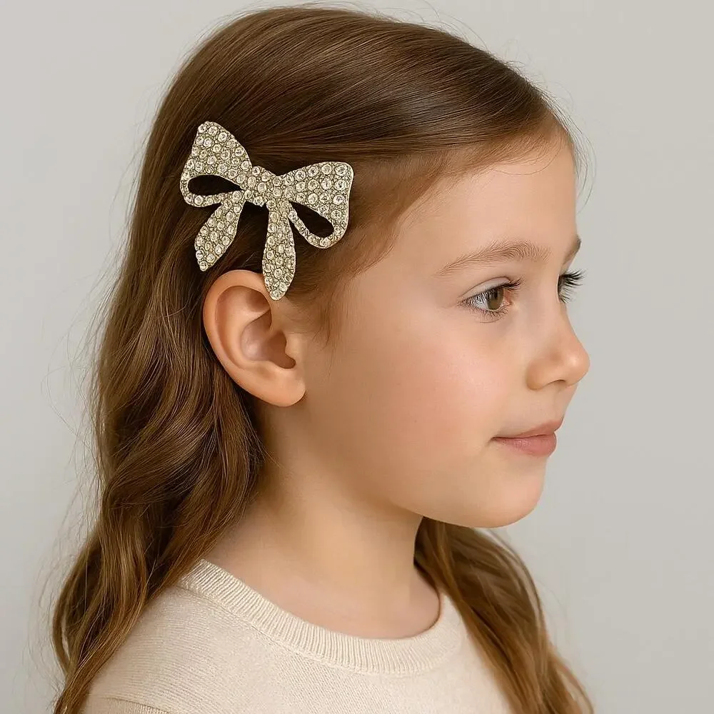 Wrapped Up in Rhinestones and Pearls 2 Piece Hair Pin Set